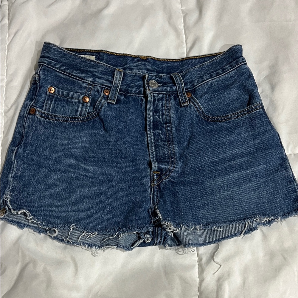 Levi’s 501 Blue Jean Cutoffs for Women